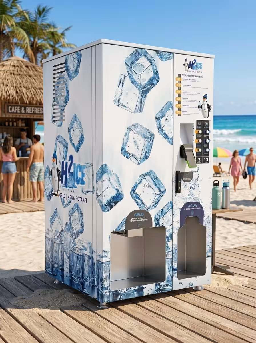 H2ICE em praia